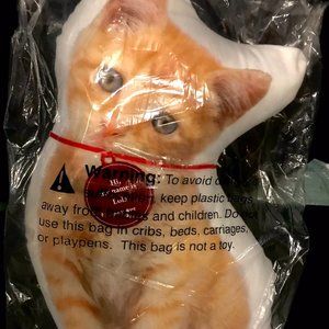 NEW  ADOPT ME  DECORATIVE KITTEN PILLOW  “LOLA”  Lola measures 15 x 9 x 4 inches